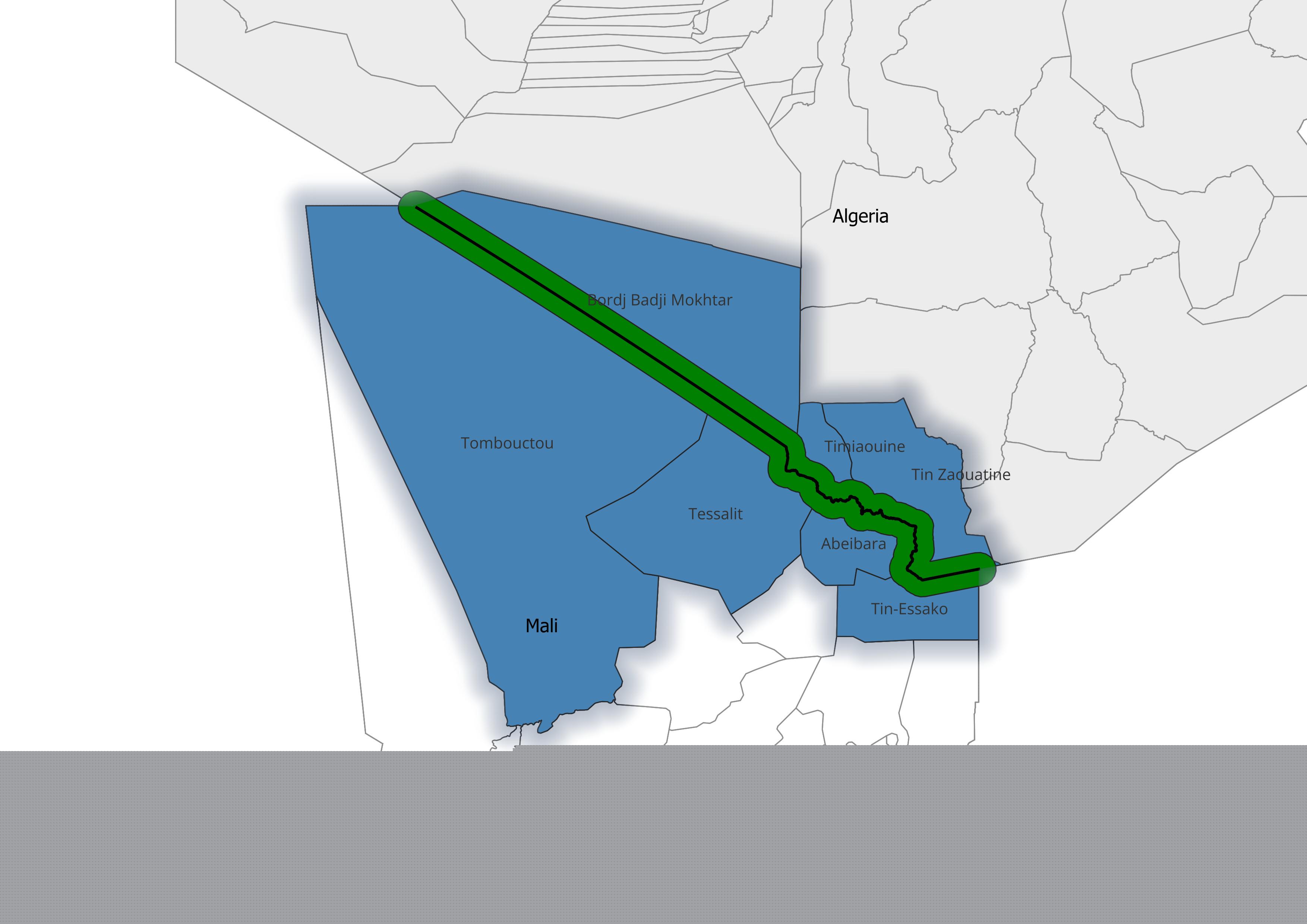Algeria Mali Borderland