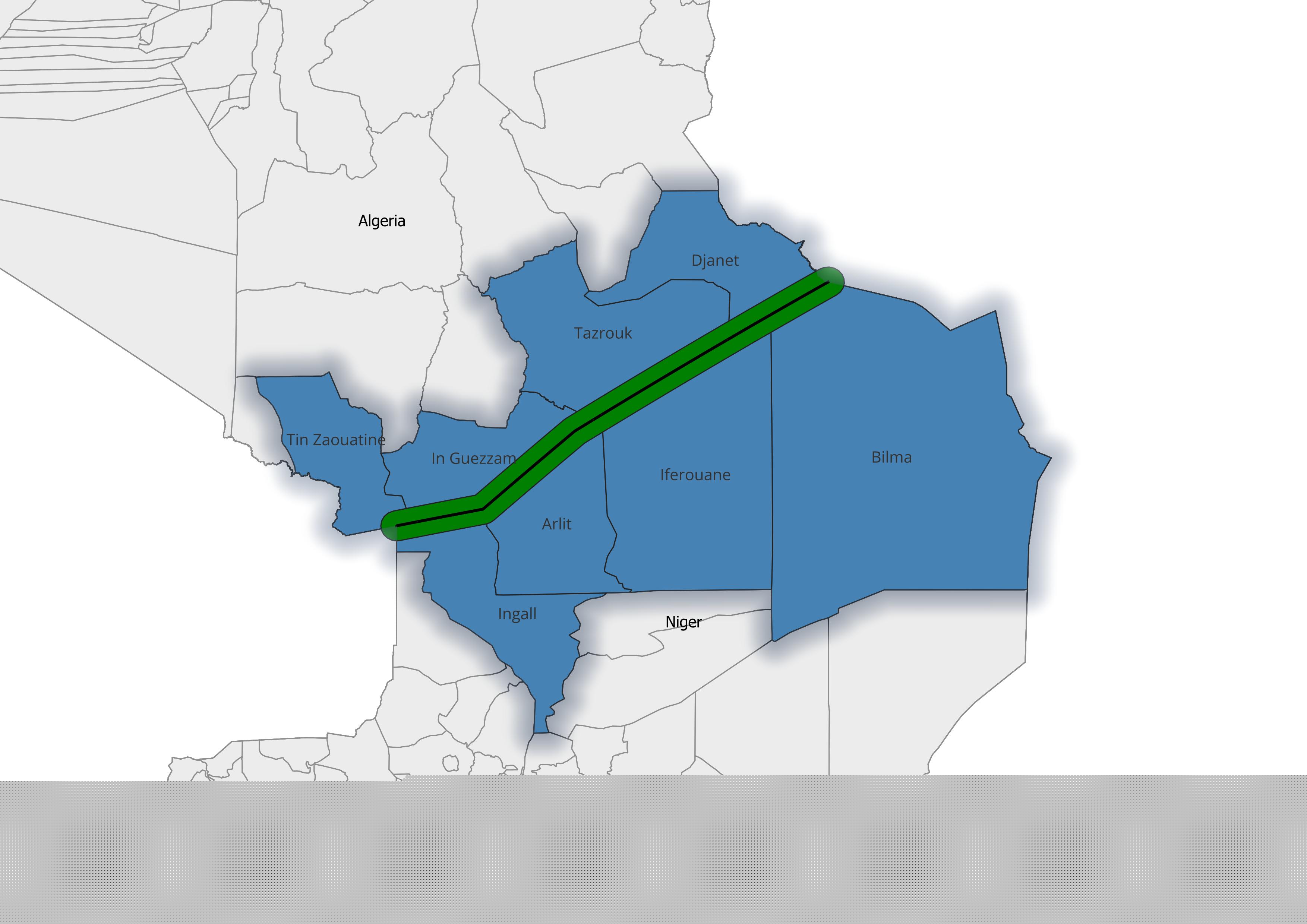 Algeria Niger Borderland