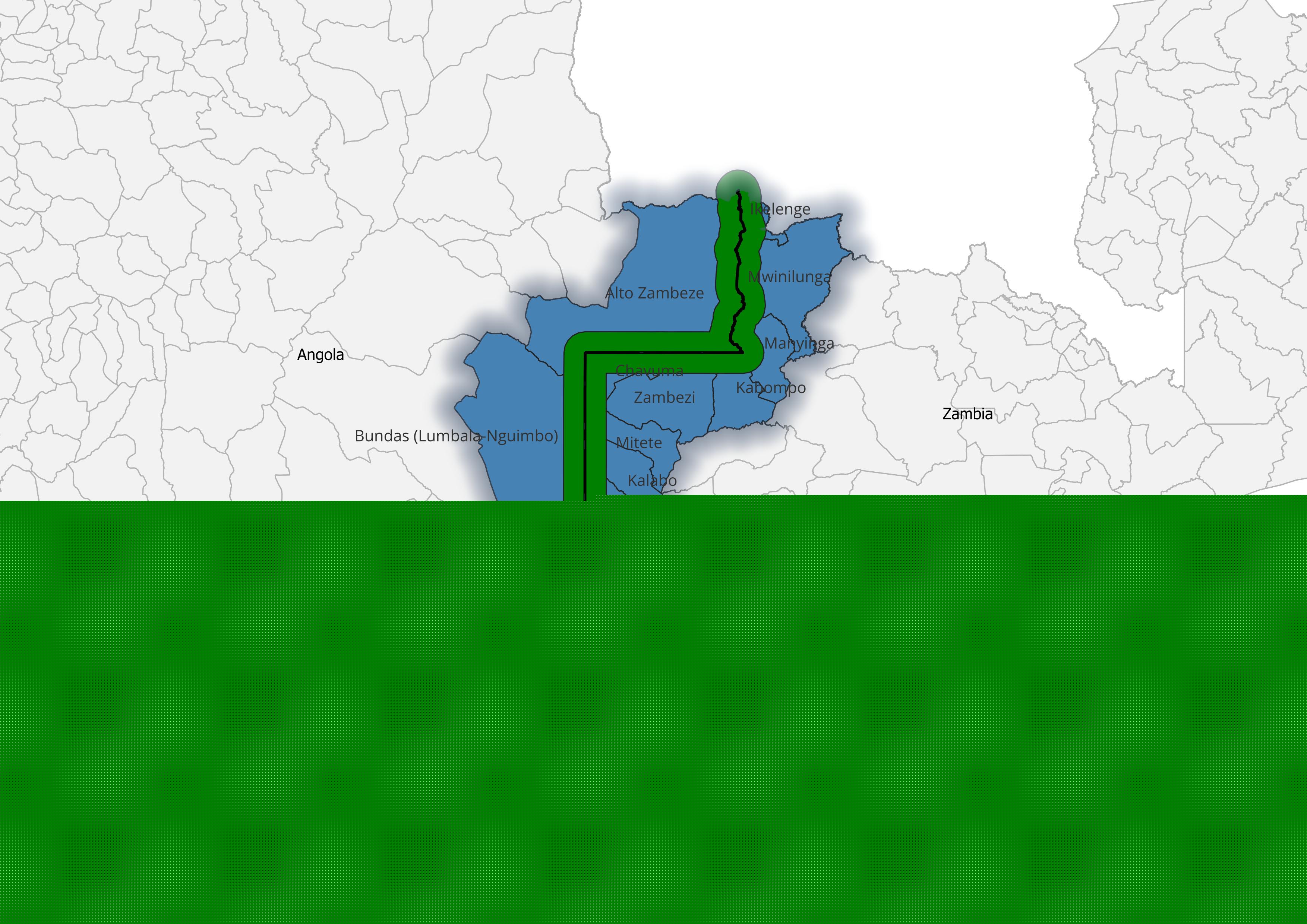 Angola Zambia Borderland