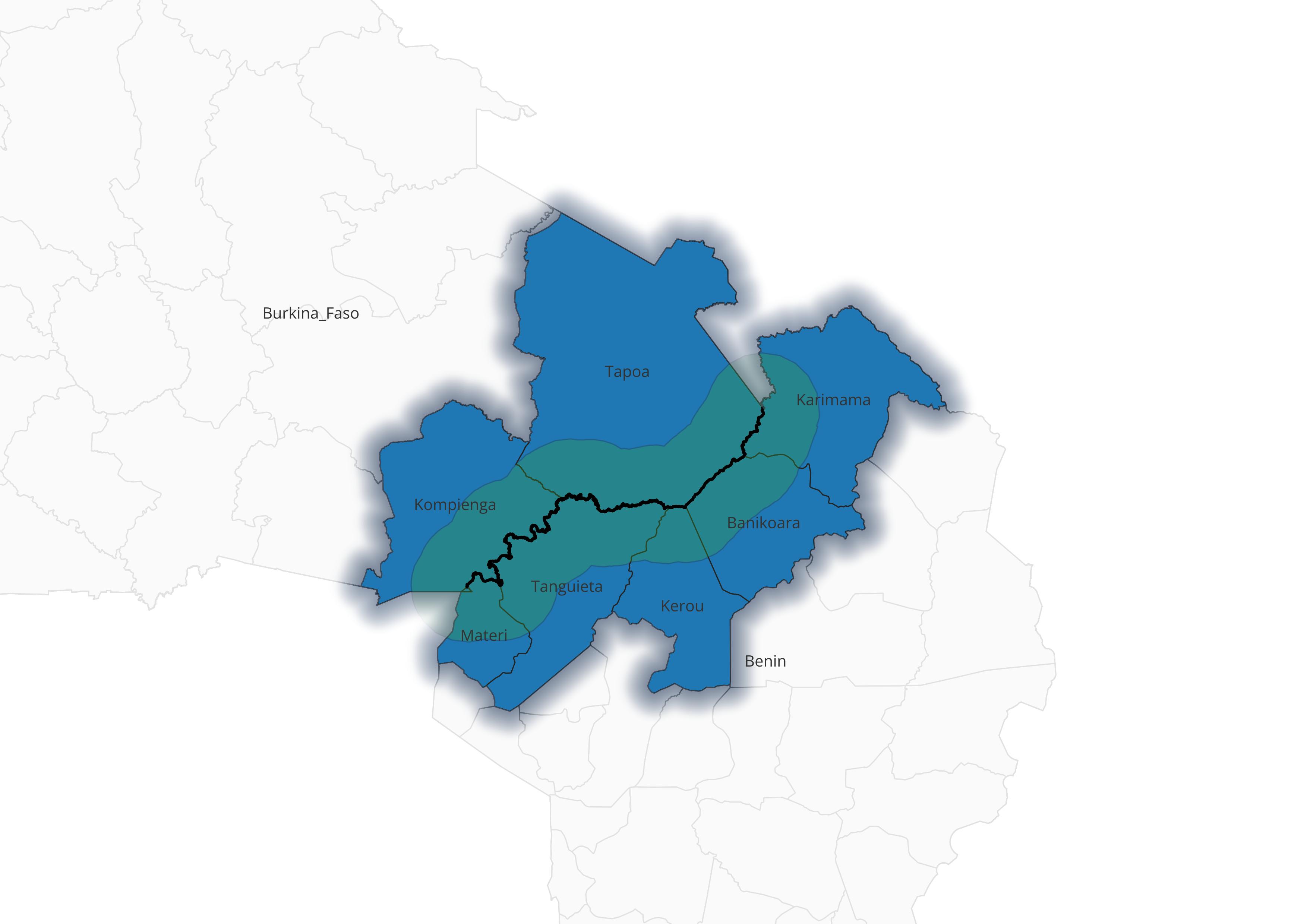 Benin Burkina Faso Borderland