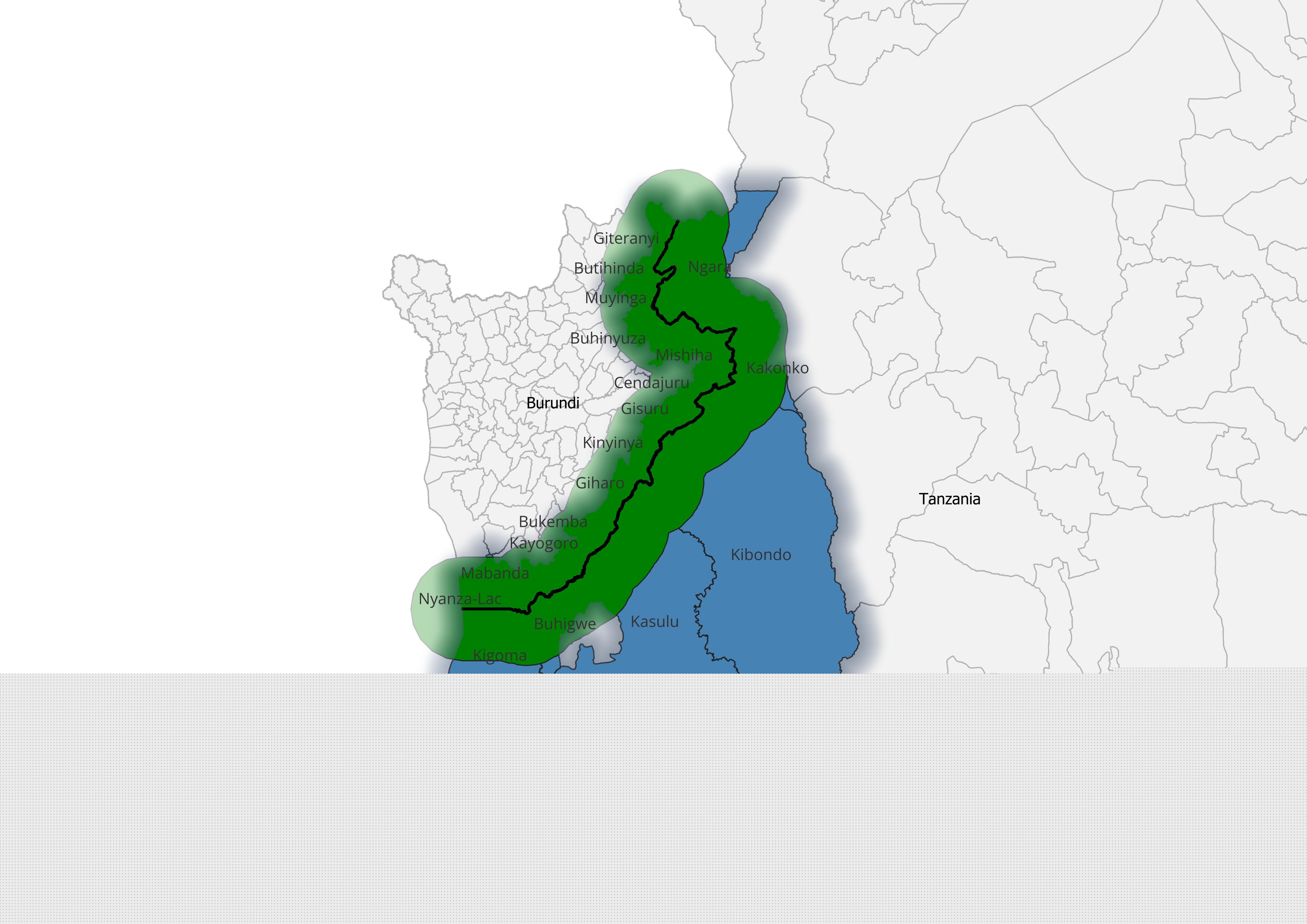 Burundi Tanzania Borderland