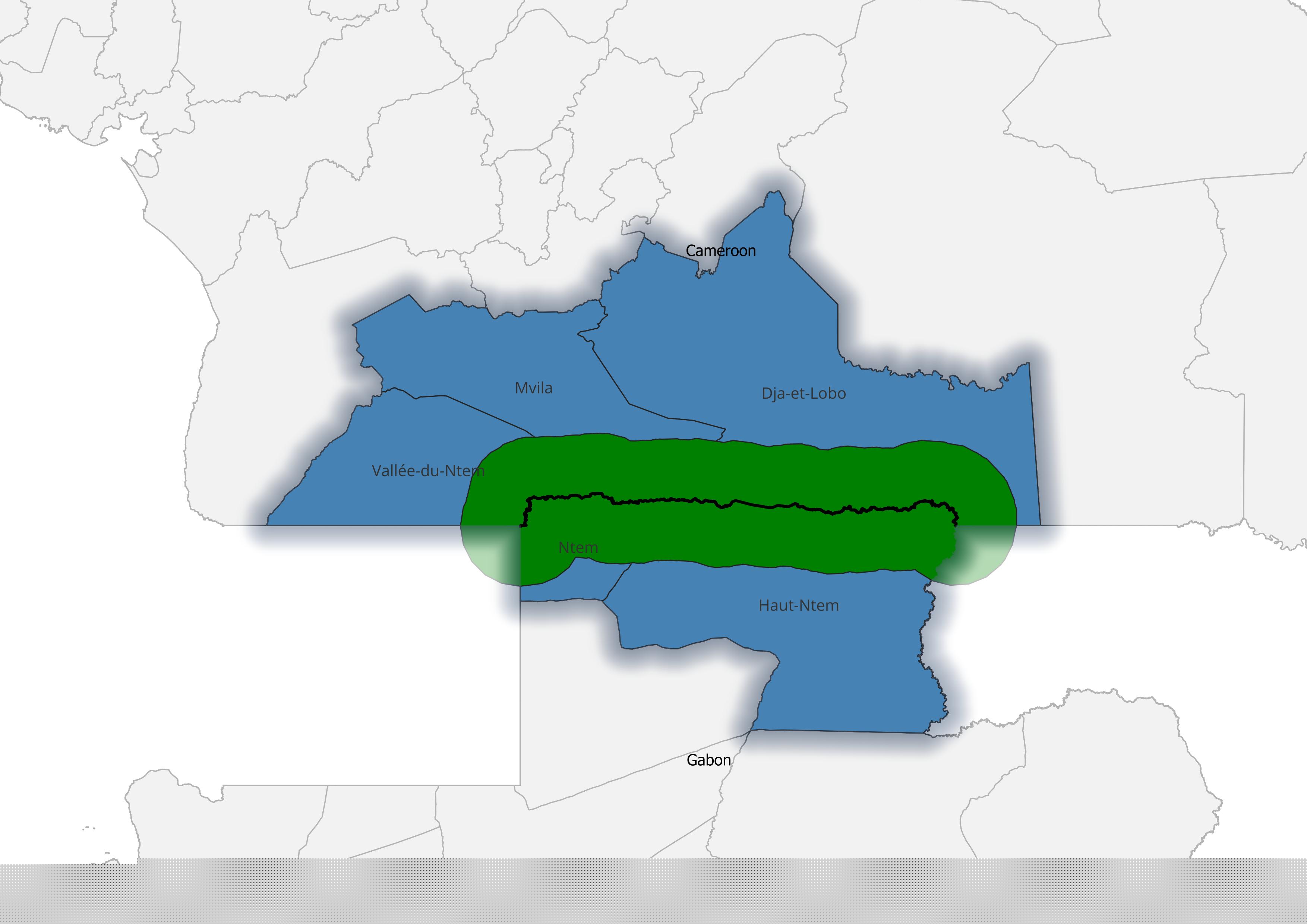 Cameroon Gabon Borderland