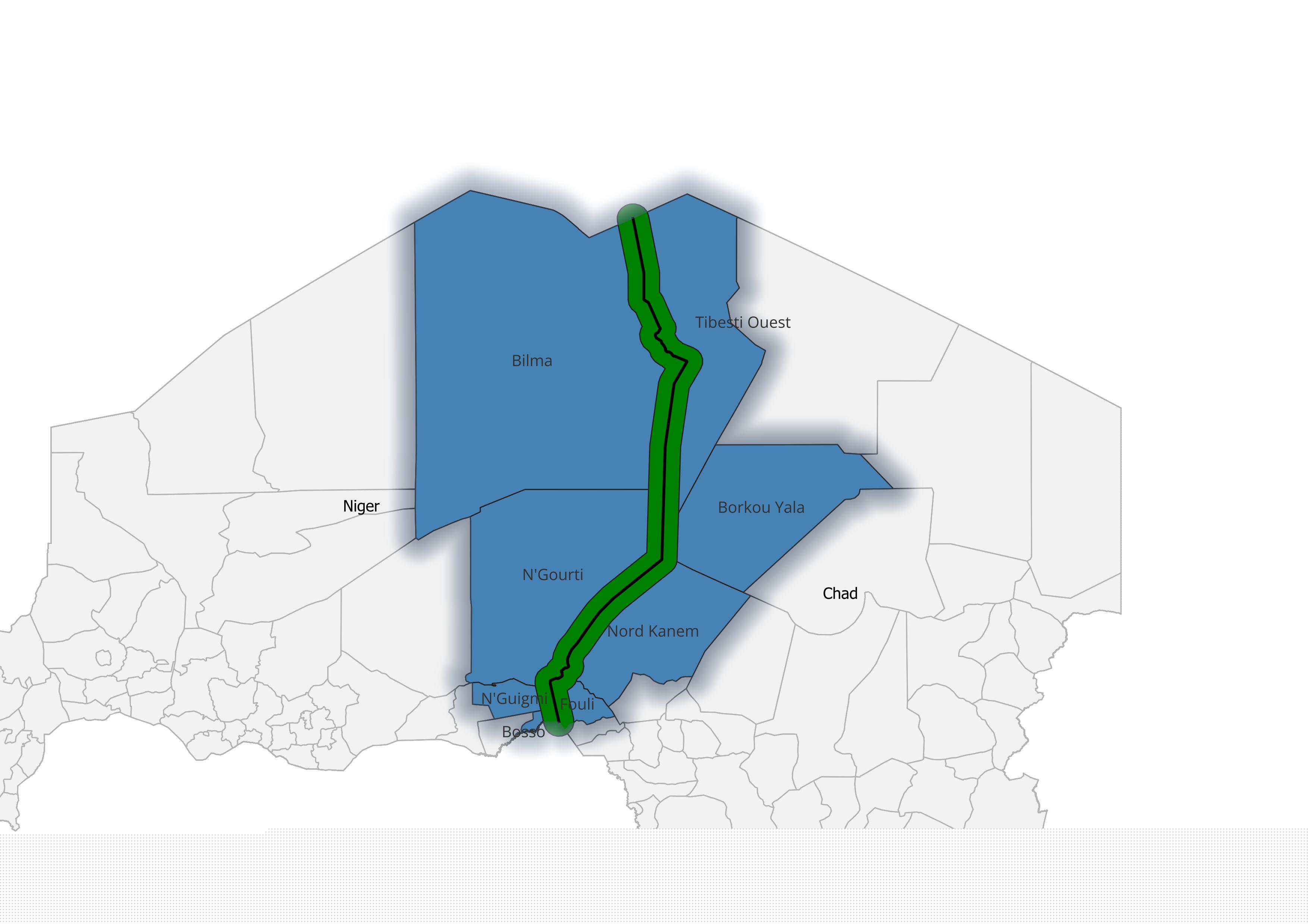 Chad Niger Borderland
