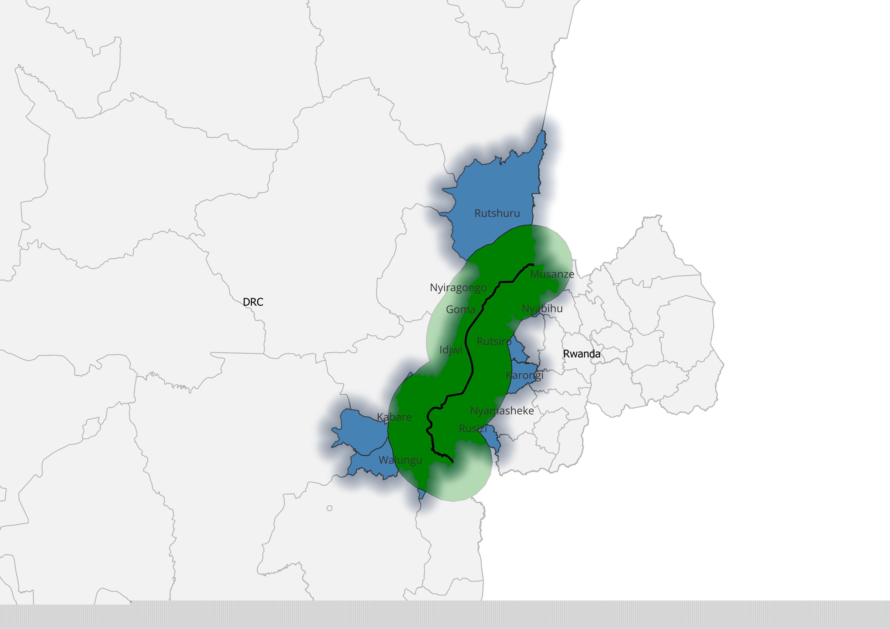 DRC Rwanda Borderland