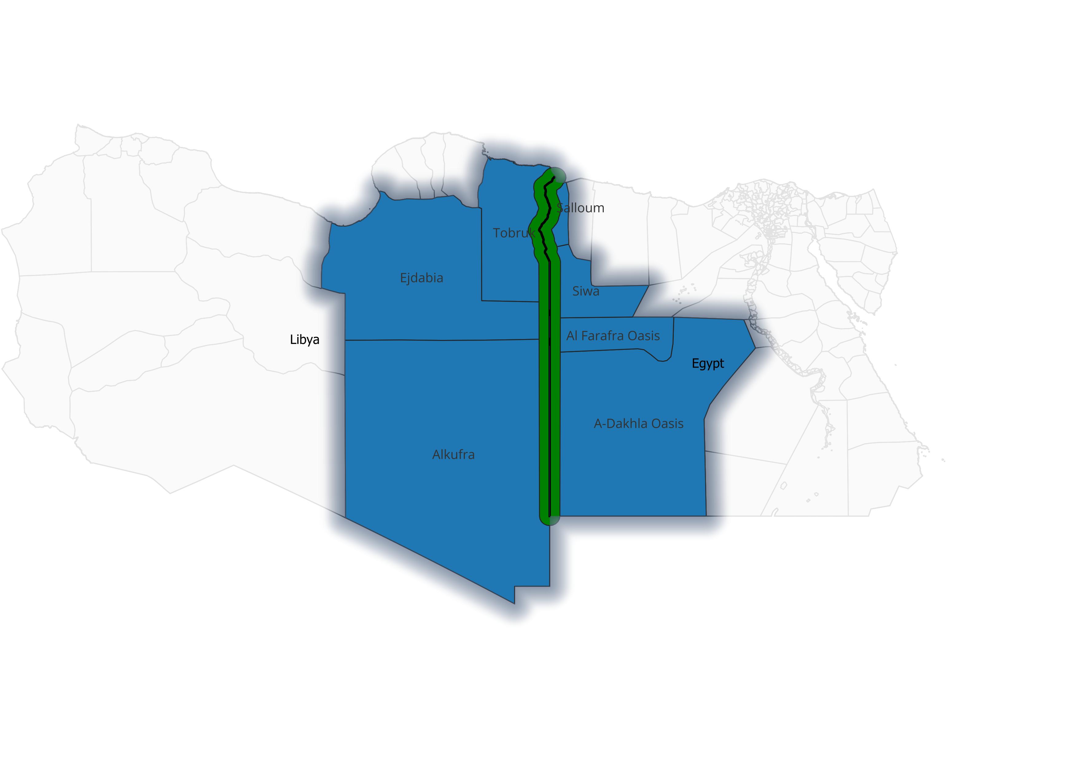 Egypt  Libya Borderland