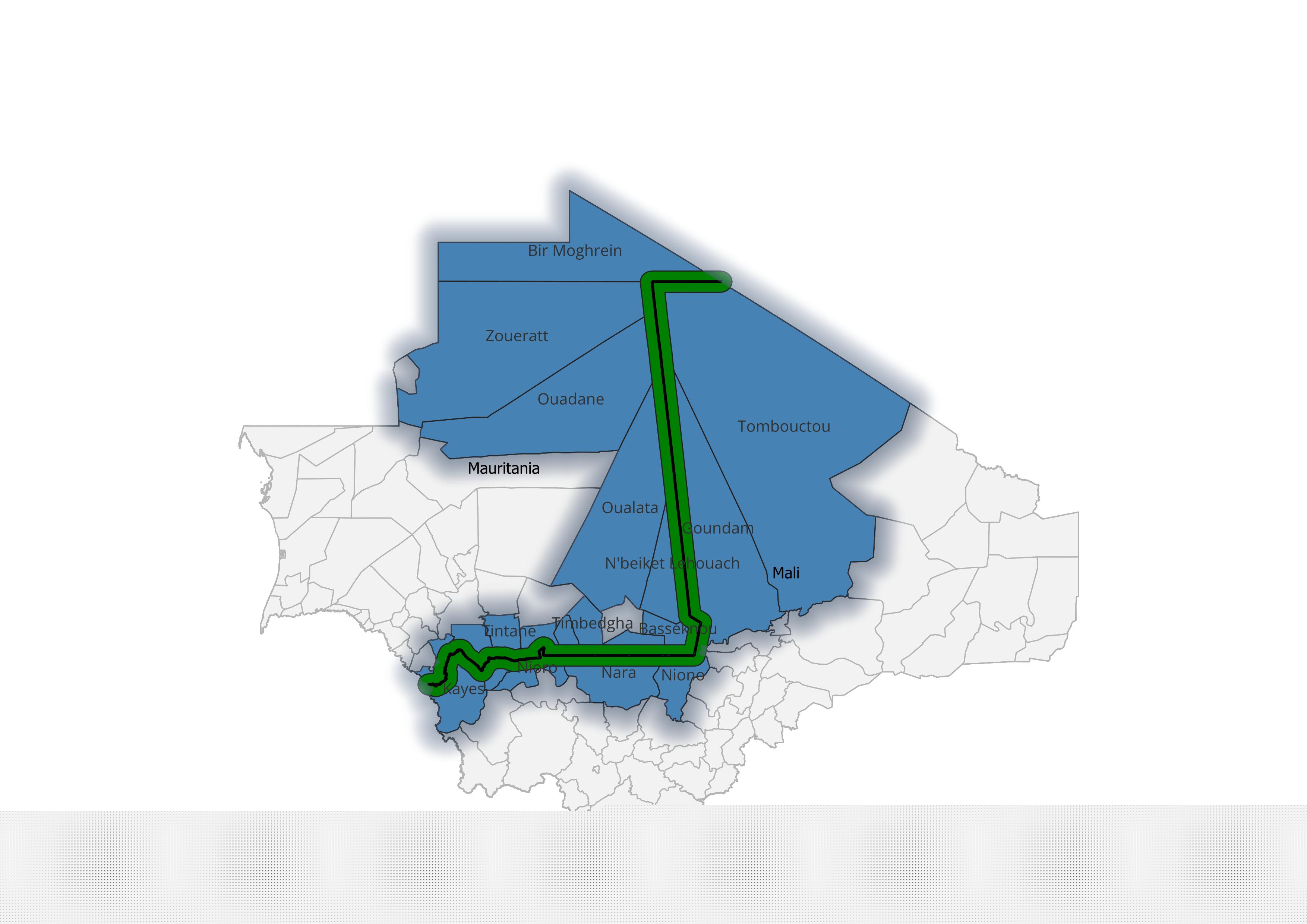 Mali Mauritania Borderland