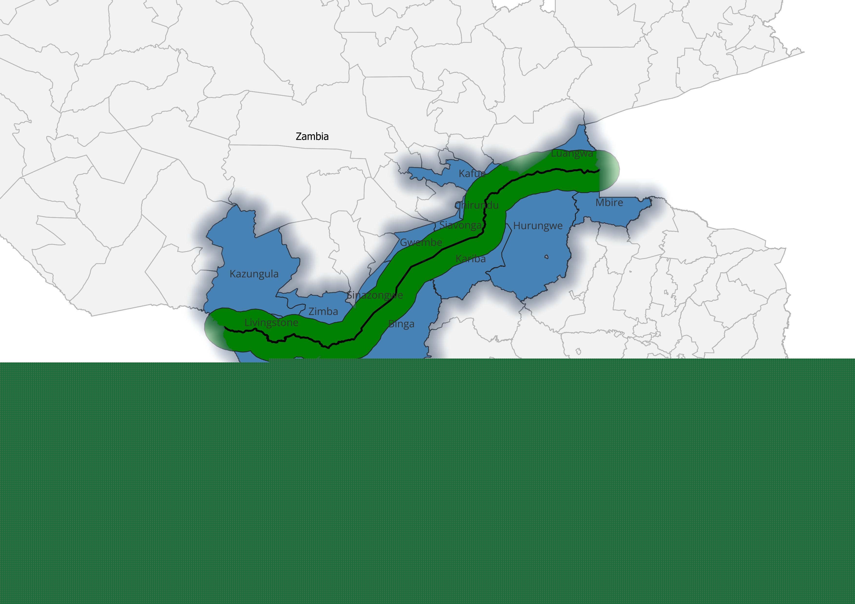 Zambia Zimbabwe Borderland